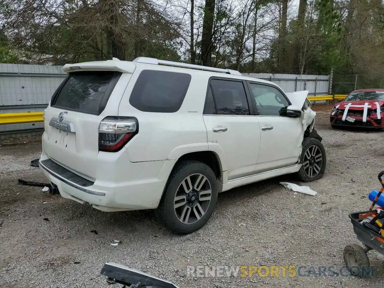 3 Photograph of a damaged car JTEZU5JR7K5199555 TOYOTA 4RUNNER 2019