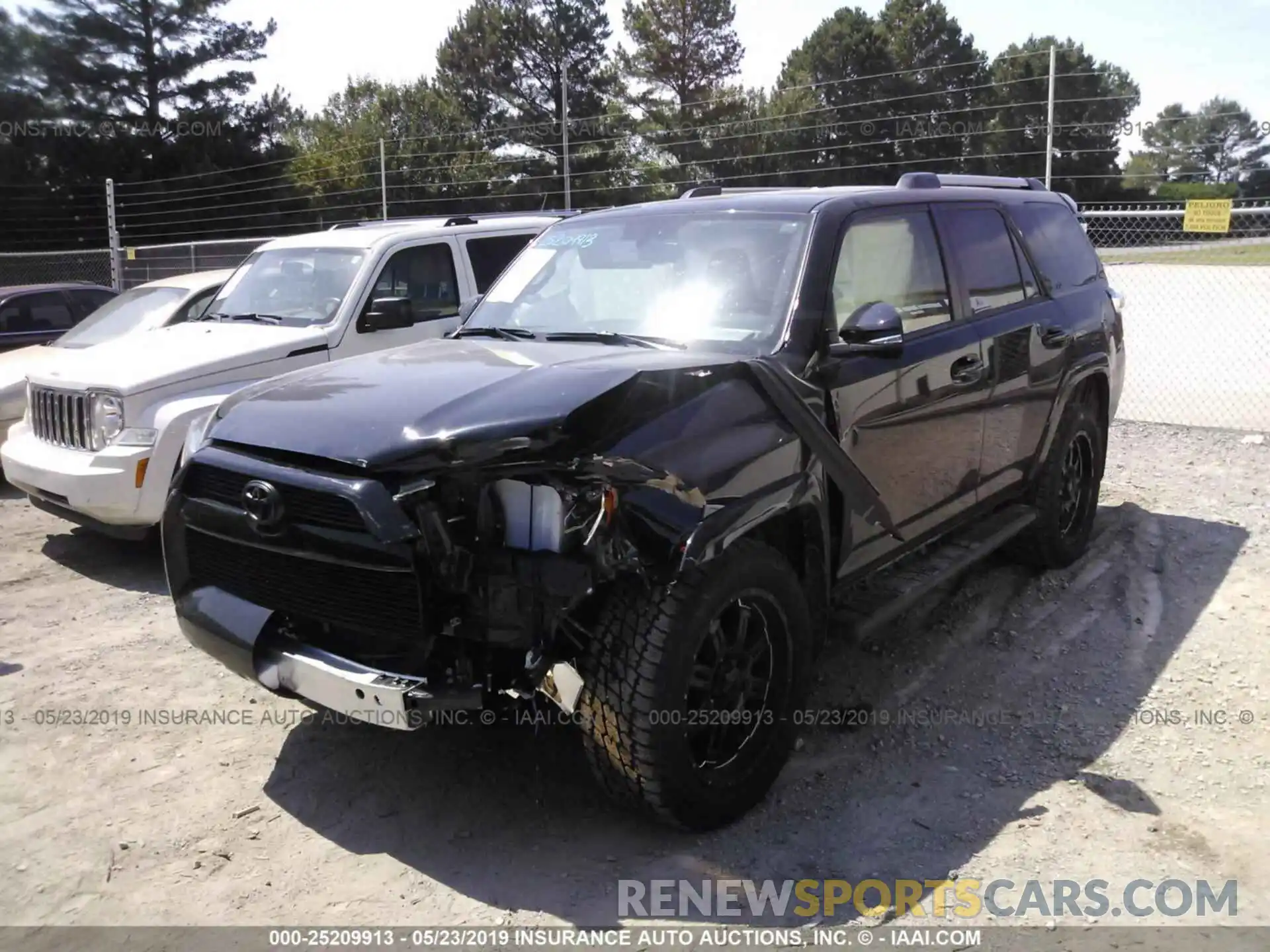 2 Photograph of a damaged car JTEZU5JR7K5199717 TOYOTA 4RUNNER 2019