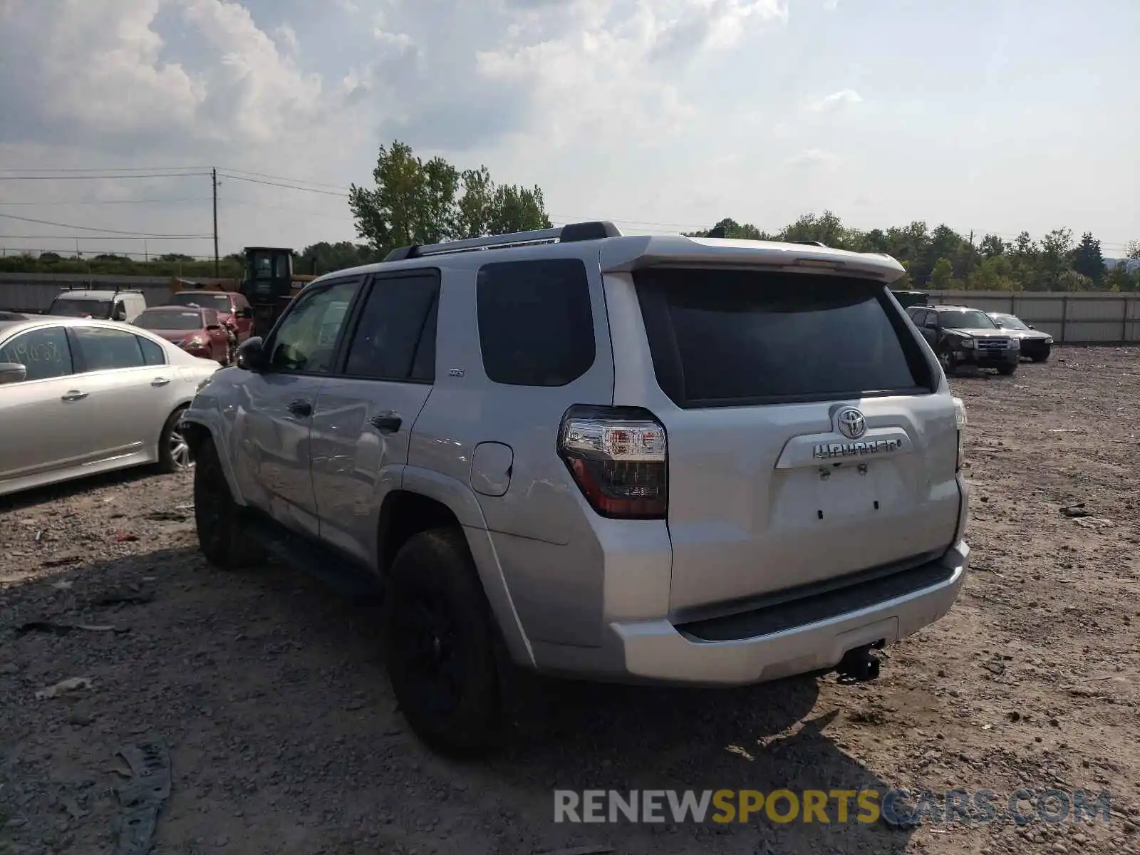 3 Photograph of a damaged car JTEZU5JR7K5201322 TOYOTA 4RUNNER 2019