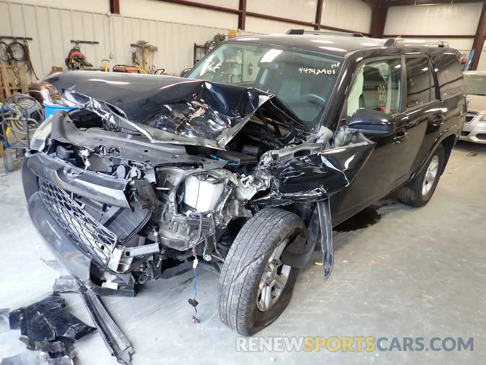 2 Photograph of a damaged car JTEZU5JR7K5201790 TOYOTA 4RUNNER 2019