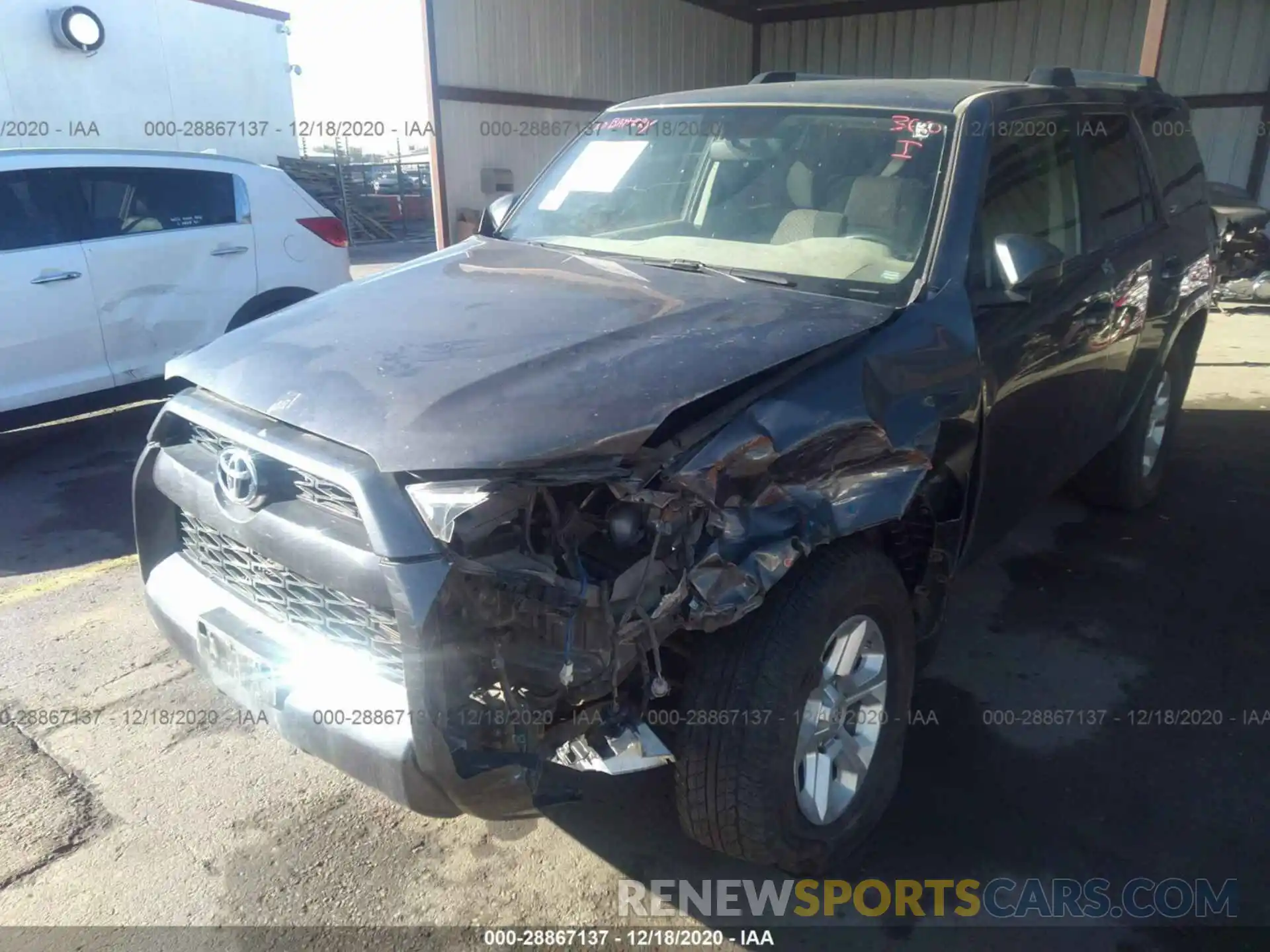 6 Photograph of a damaged car JTEZU5JR7K5202826 TOYOTA 4RUNNER 2019