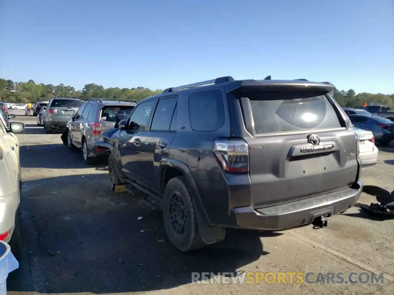 3 Фотография поврежденного автомобиля JTEZU5JR7K5204334 TOYOTA 4RUNNER 2019