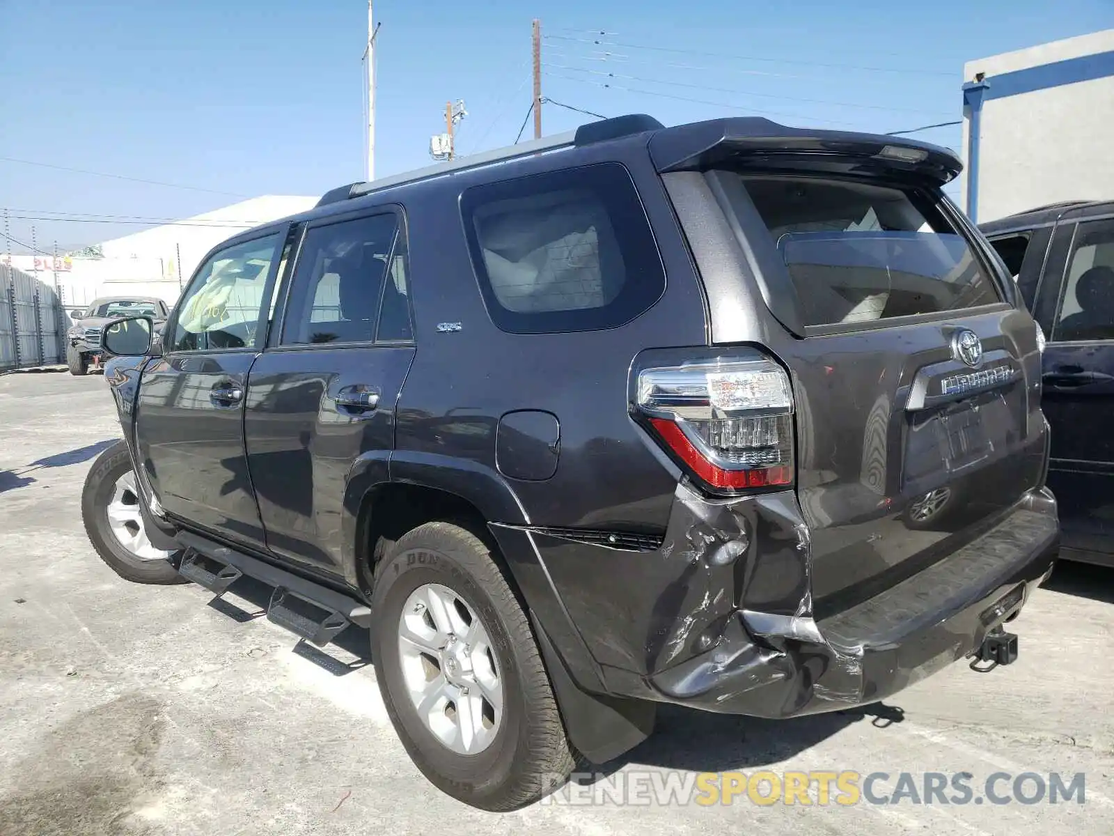 3 Фотография поврежденного автомобиля JTEZU5JR7K5207248 TOYOTA 4RUNNER 2019