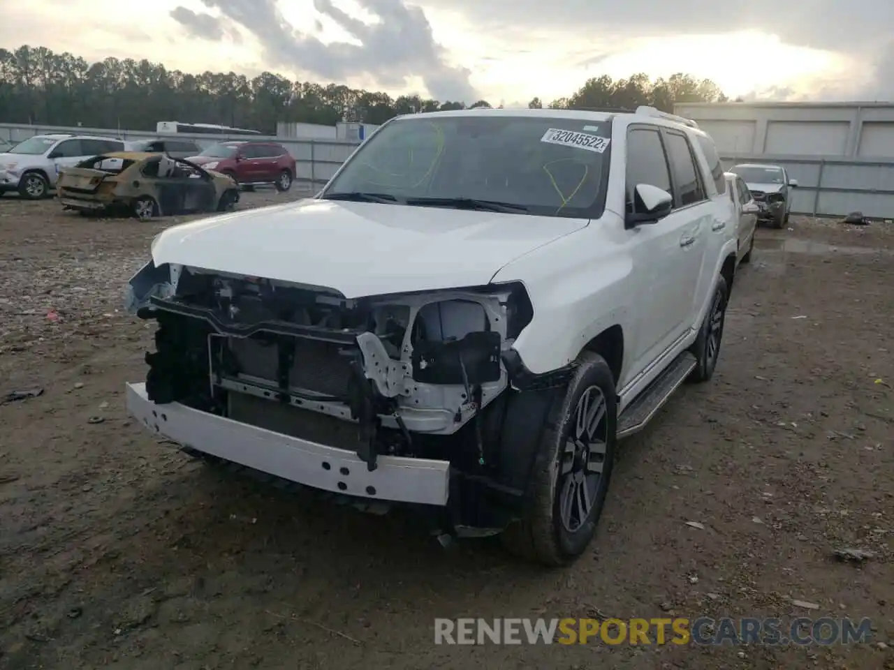 2 Photograph of a damaged car JTEZU5JR7K5207394 TOYOTA 4RUNNER 2019