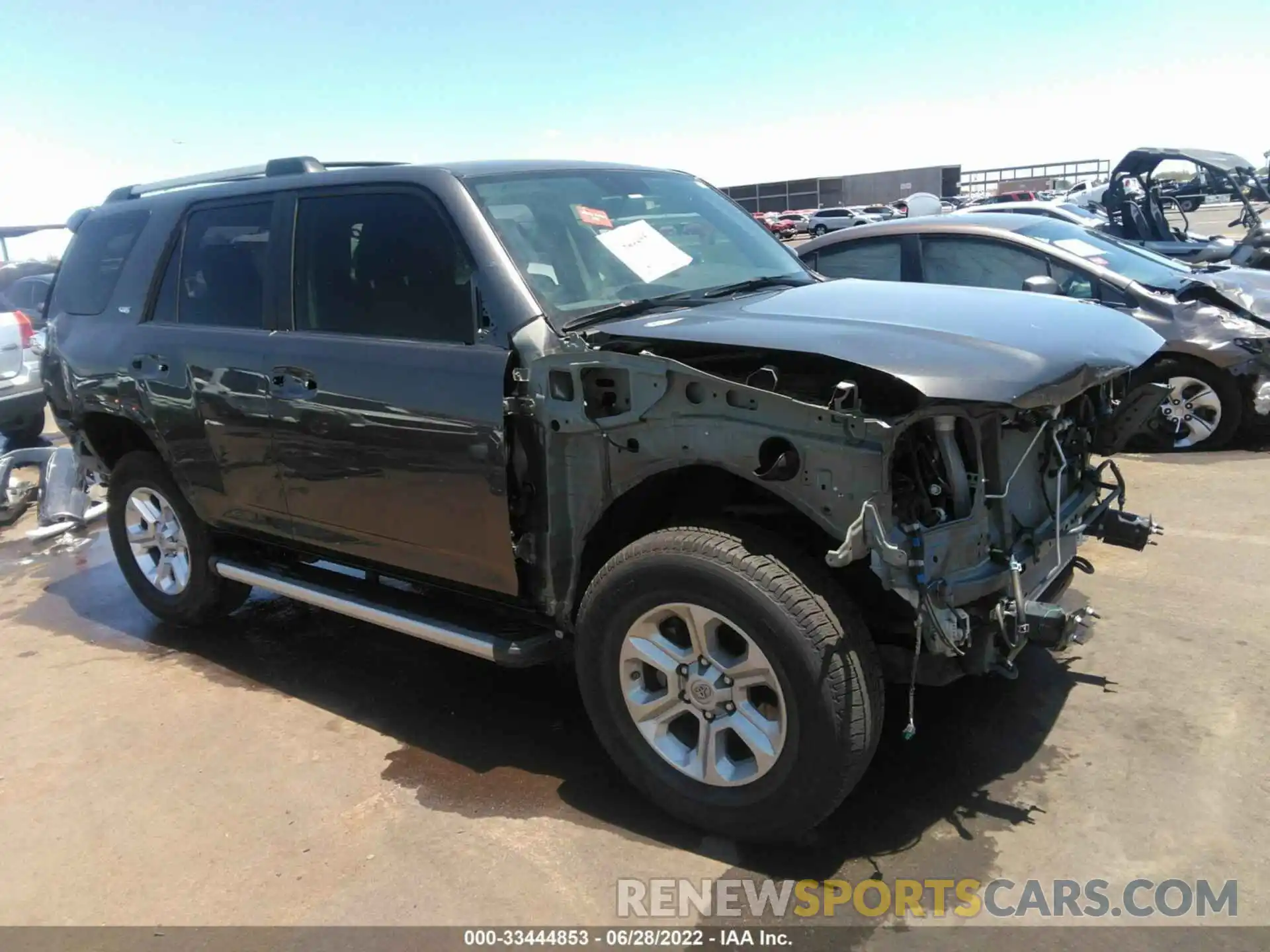 1 Photograph of a damaged car JTEZU5JR7K5208481 TOYOTA 4RUNNER 2019