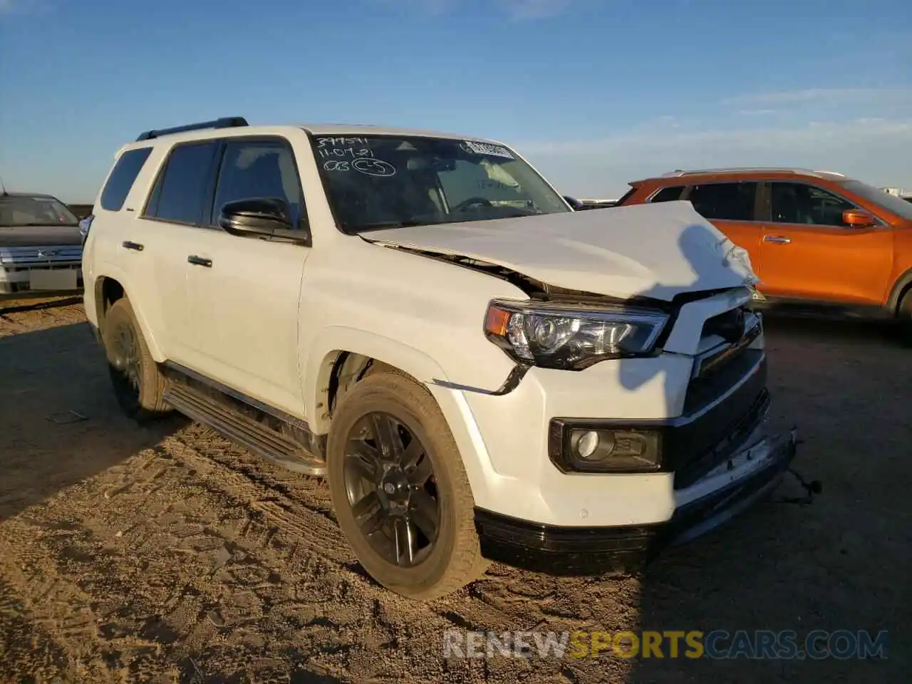 1 Photograph of a damaged car JTEZU5JR7K5208741 TOYOTA 4RUNNER 2019