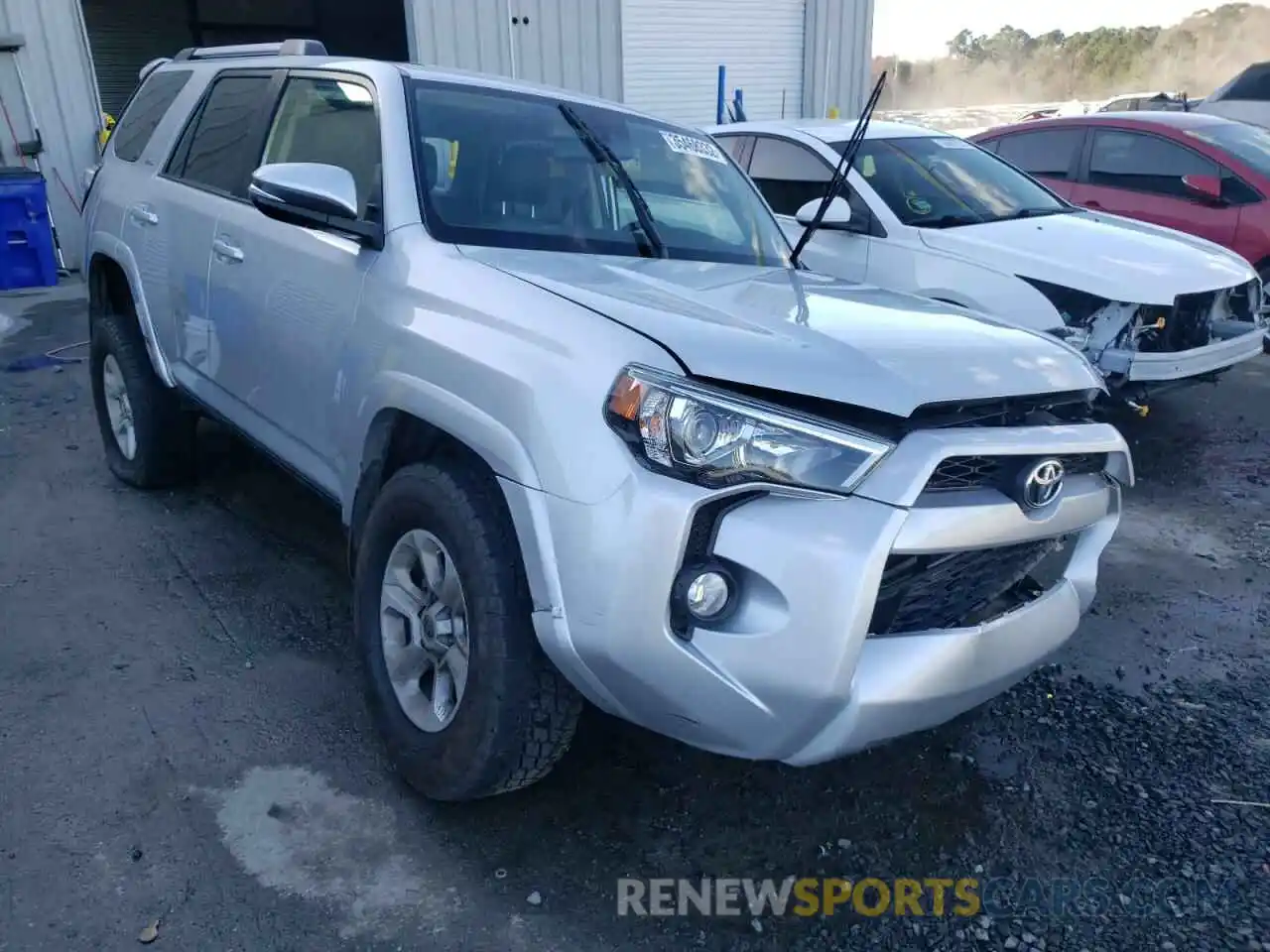 1 Photograph of a damaged car JTEZU5JR7K5210201 TOYOTA 4RUNNER 2019