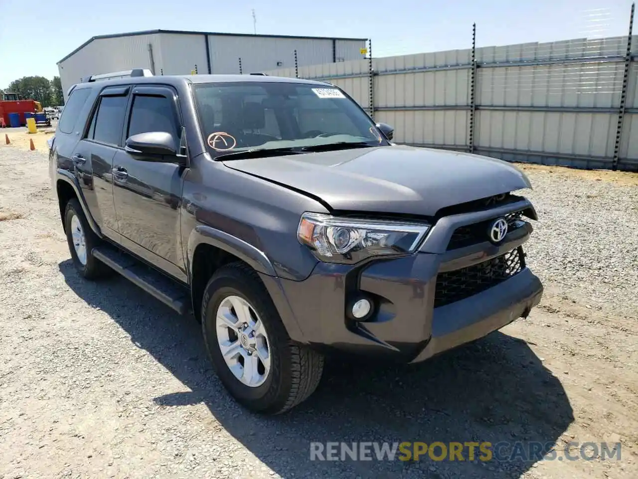 1 Photograph of a damaged car JTEZU5JR7K5212045 TOYOTA 4RUNNER 2019