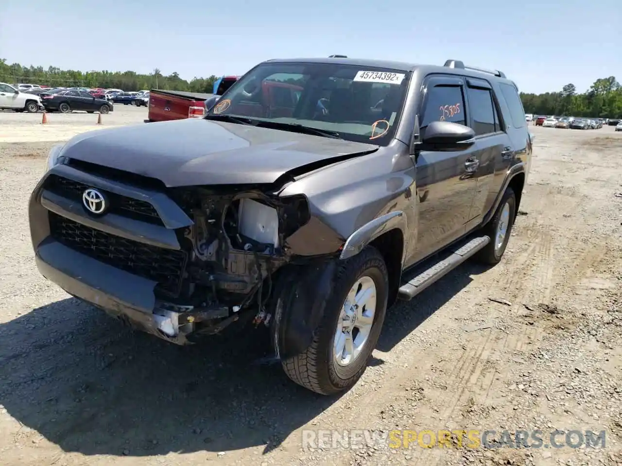 9 Photograph of a damaged car JTEZU5JR7K5212045 TOYOTA 4RUNNER 2019