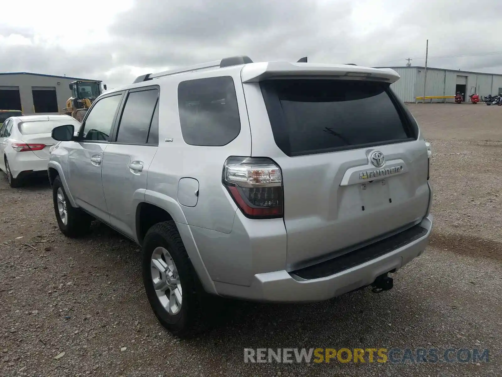 3 Фотография поврежденного автомобиля JTEZU5JR8K5193246 TOYOTA 4RUNNER 2019