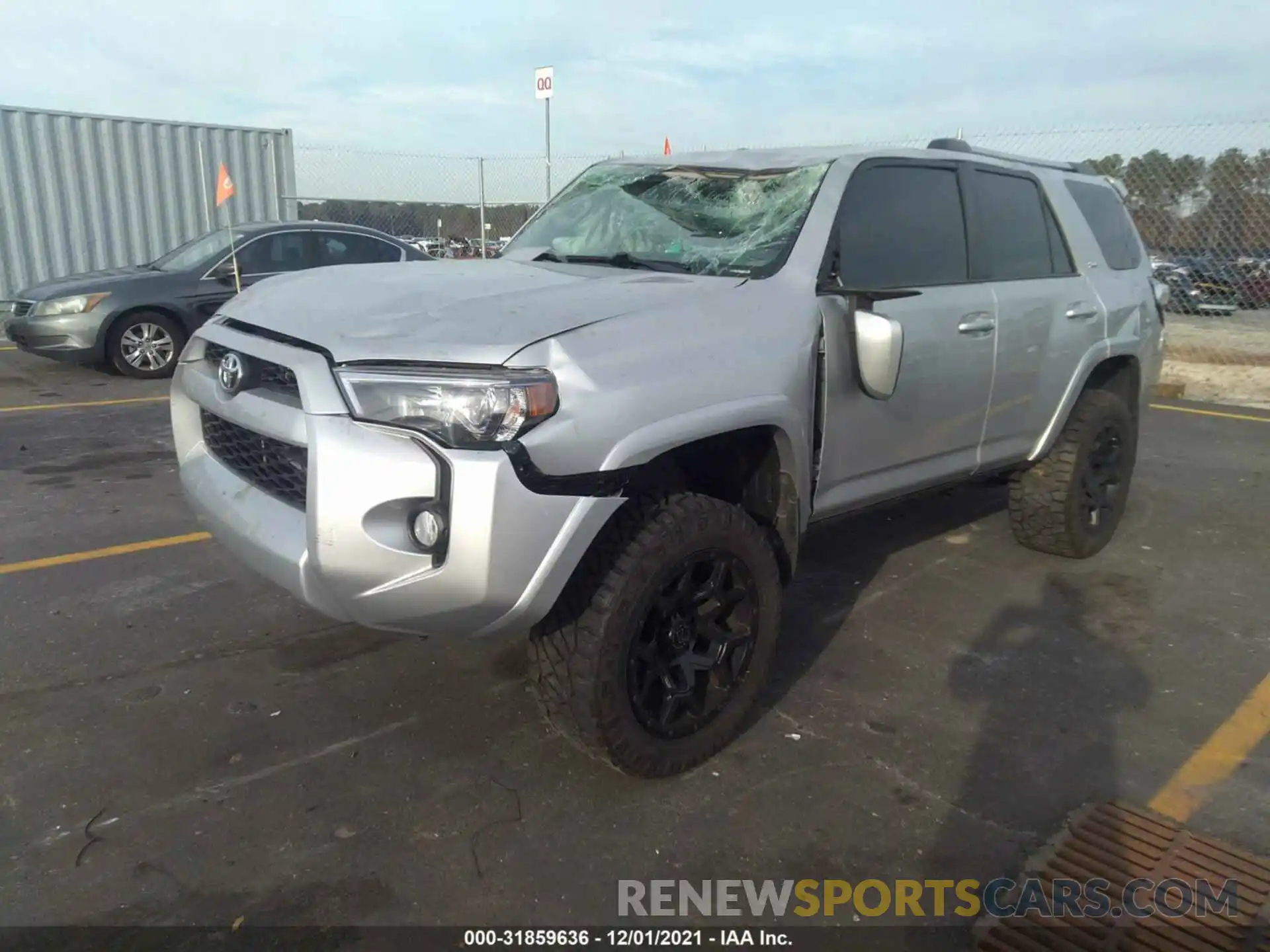 2 Photograph of a damaged car JTEZU5JR8K5193764 TOYOTA 4RUNNER 2019