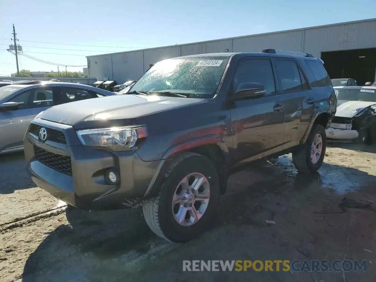 1 Photograph of a damaged car JTEZU5JR8K5194347 TOYOTA 4RUNNER 2019