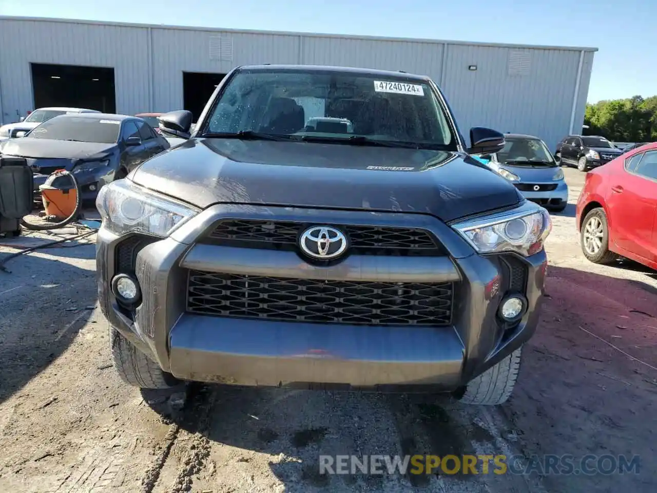 5 Фотография поврежденного автомобиля JTEZU5JR8K5194347 TOYOTA 4RUNNER 2019