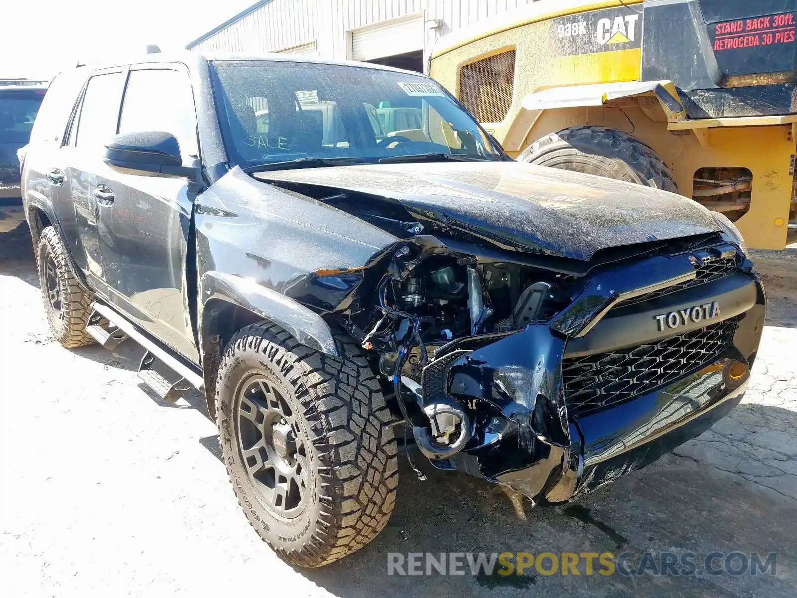 1 Photograph of a damaged car JTEZU5JR8K5195563 TOYOTA 4RUNNER 2019