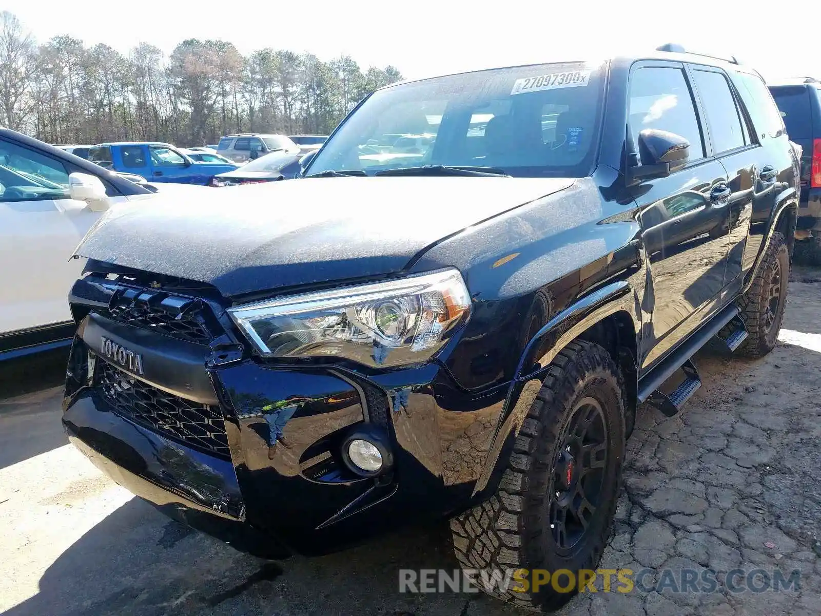 2 Photograph of a damaged car JTEZU5JR8K5195563 TOYOTA 4RUNNER 2019