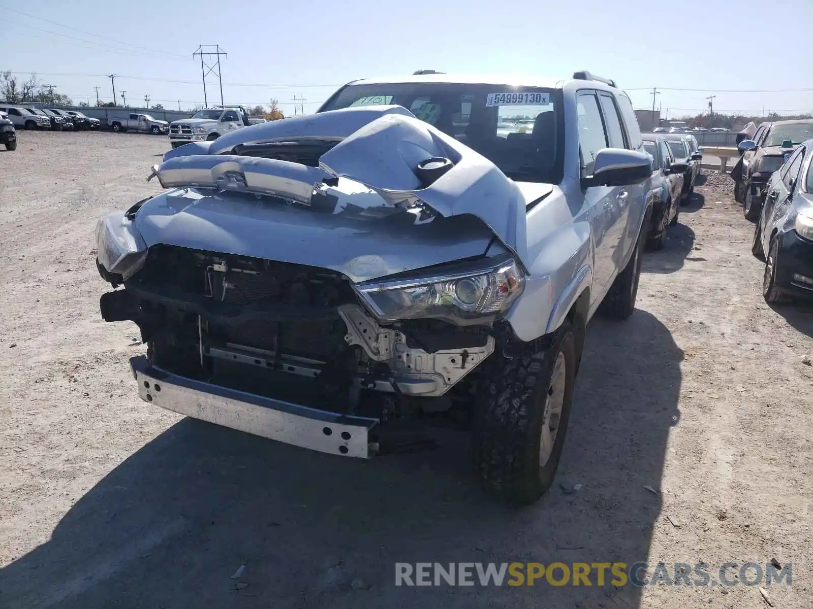 9 Photograph of a damaged car JTEZU5JR8K5196910 TOYOTA 4RUNNER 2019