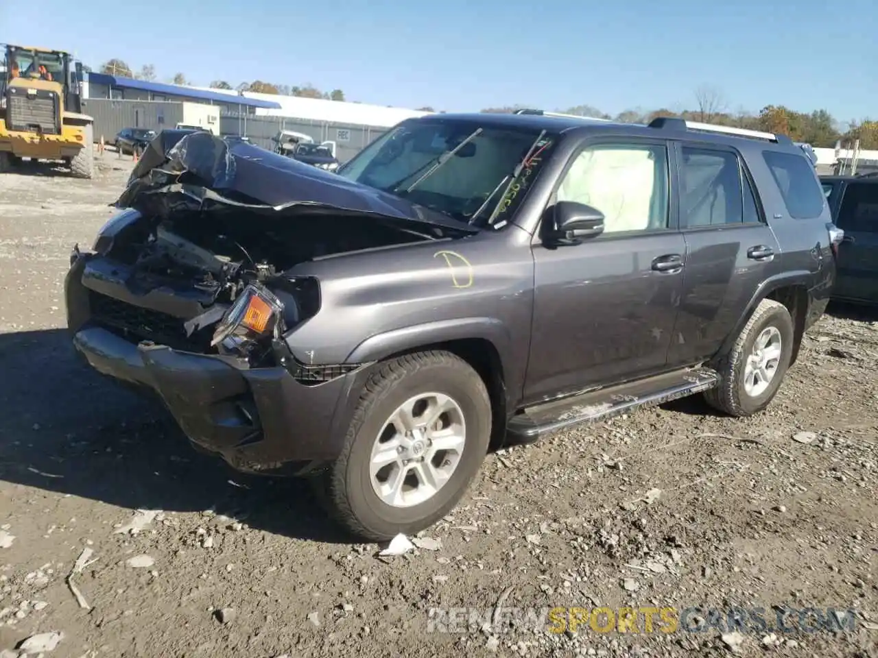 2 Photograph of a damaged car JTEZU5JR8K5197037 TOYOTA 4RUNNER 2019