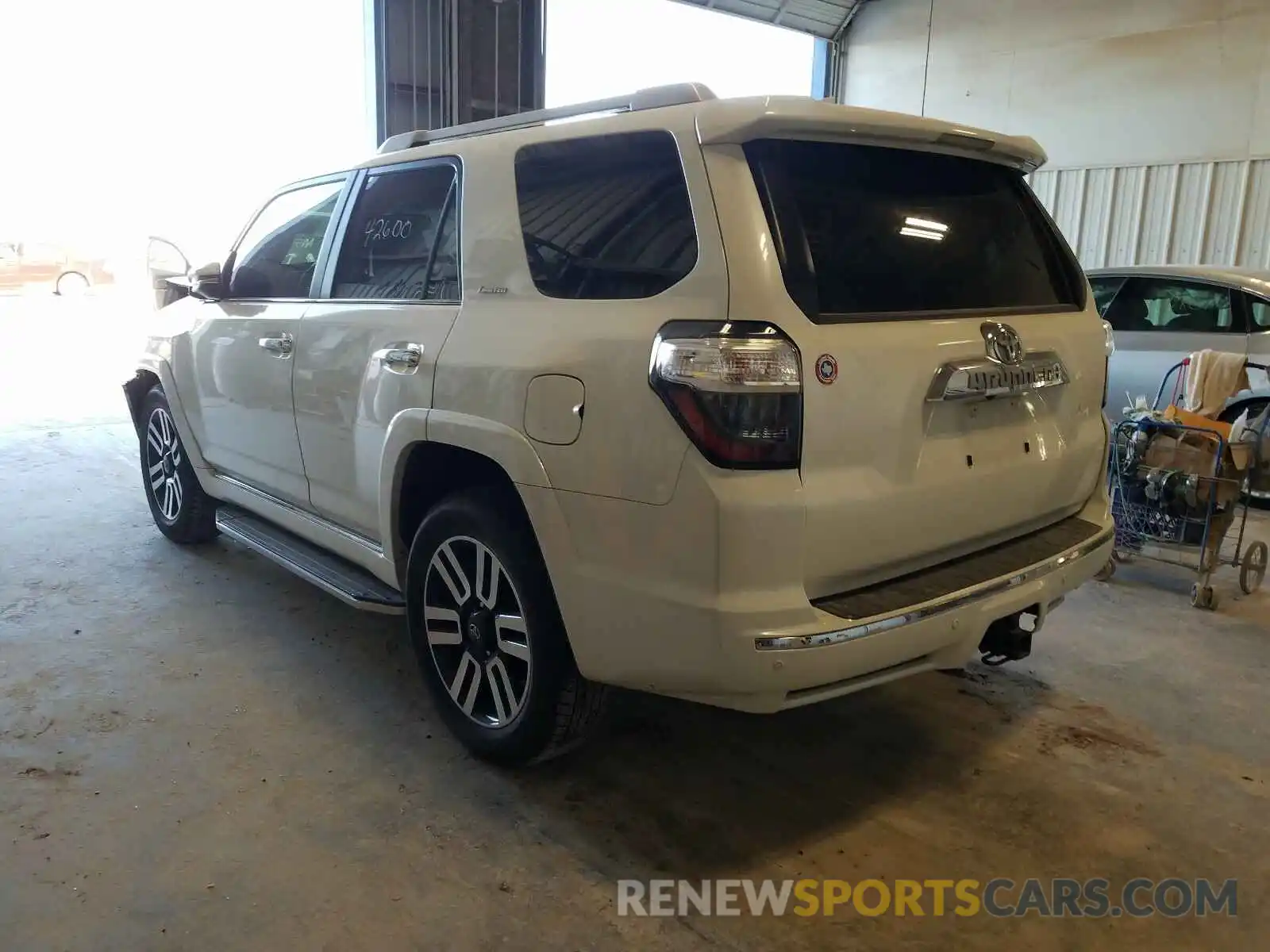 3 Photograph of a damaged car JTEZU5JR8K5198687 TOYOTA 4RUNNER 2019