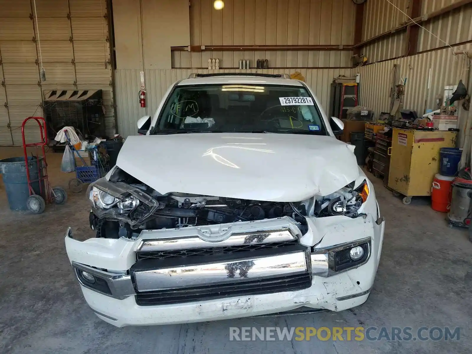 9 Photograph of a damaged car JTEZU5JR8K5198687 TOYOTA 4RUNNER 2019