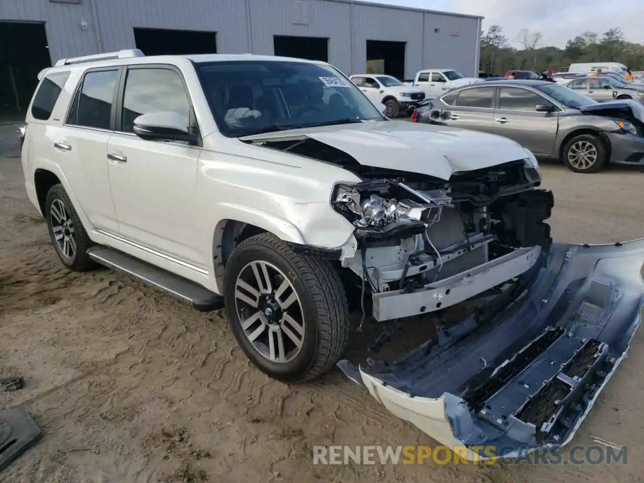 1 Photograph of a damaged car JTEZU5JR8K5200096 TOYOTA 4RUNNER 2019