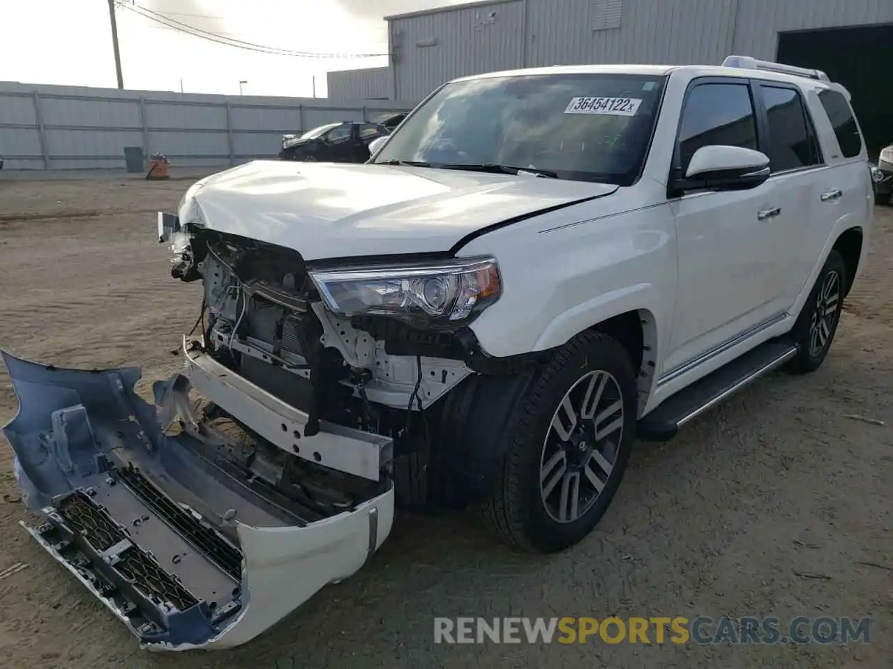 2 Фотография поврежденного автомобиля JTEZU5JR8K5200096 TOYOTA 4RUNNER 2019