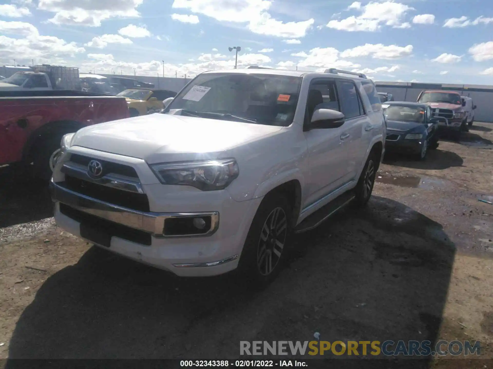 2 Фотография поврежденного автомобиля JTEZU5JR8K5200289 TOYOTA 4RUNNER 2019