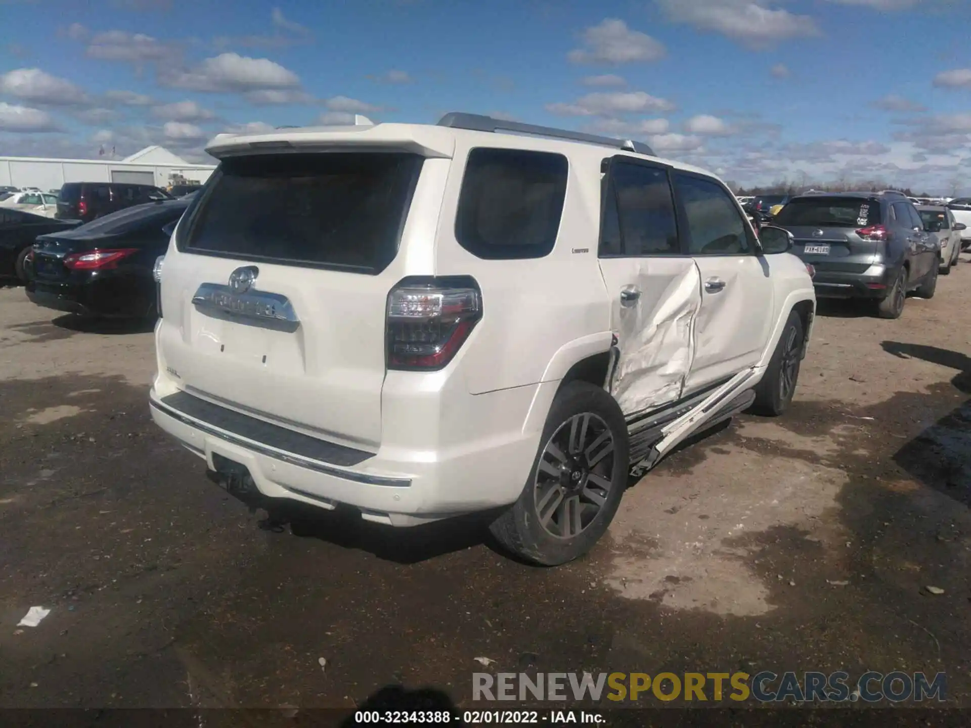 4 Фотография поврежденного автомобиля JTEZU5JR8K5200289 TOYOTA 4RUNNER 2019