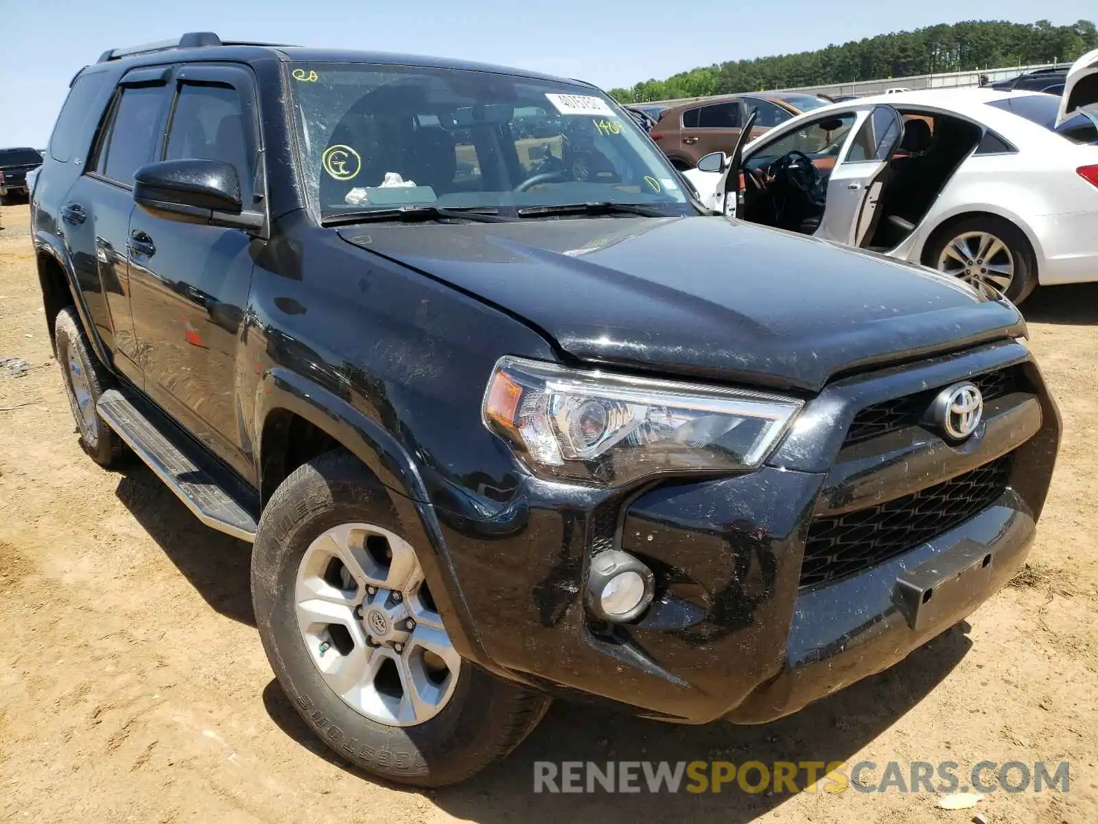 1 Photograph of a damaged car JTEZU5JR8K5201409 TOYOTA 4RUNNER 2019