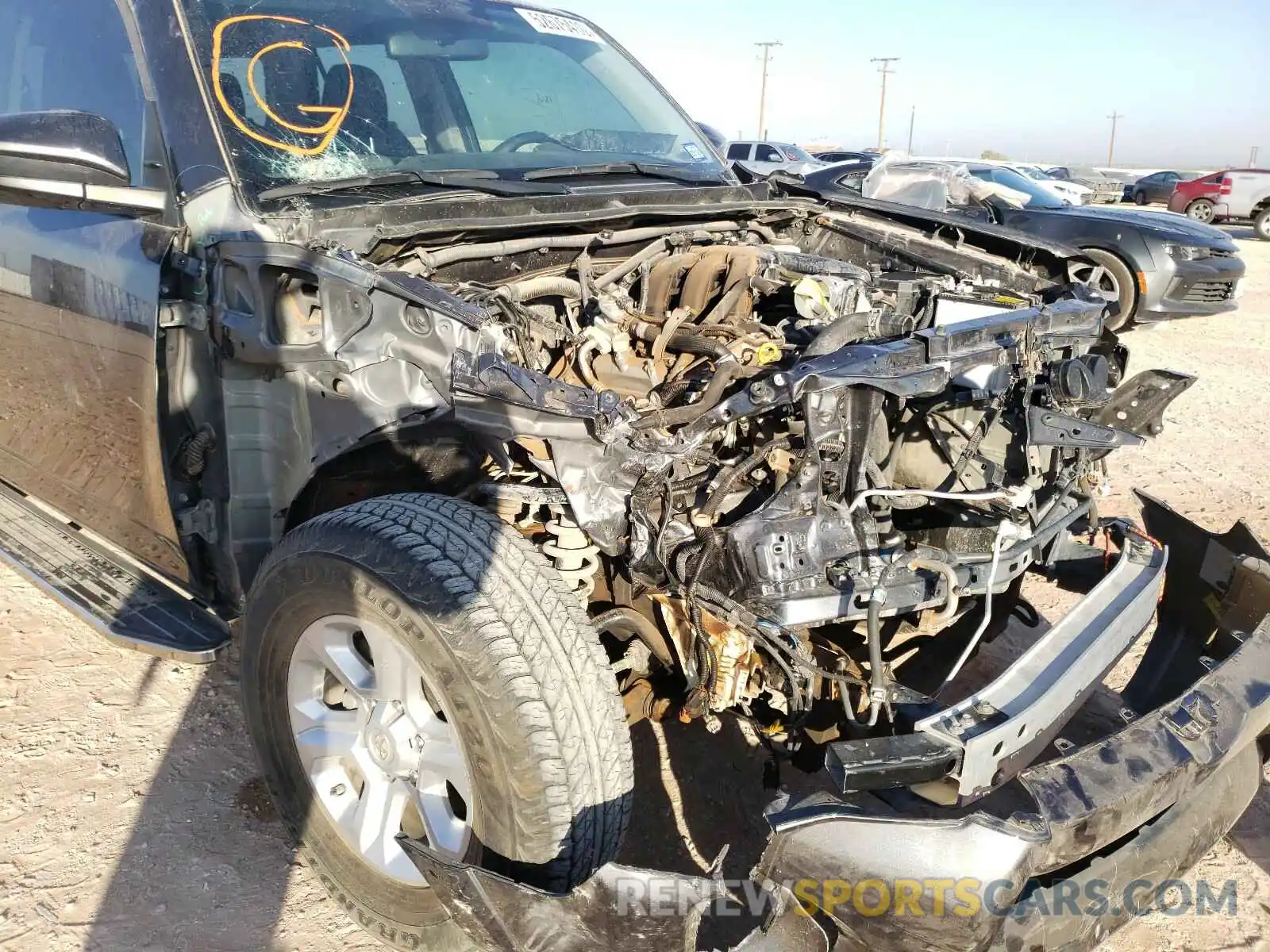 9 Фотография поврежденного автомобиля JTEZU5JR8K5202771 TOYOTA 4RUNNER 2019