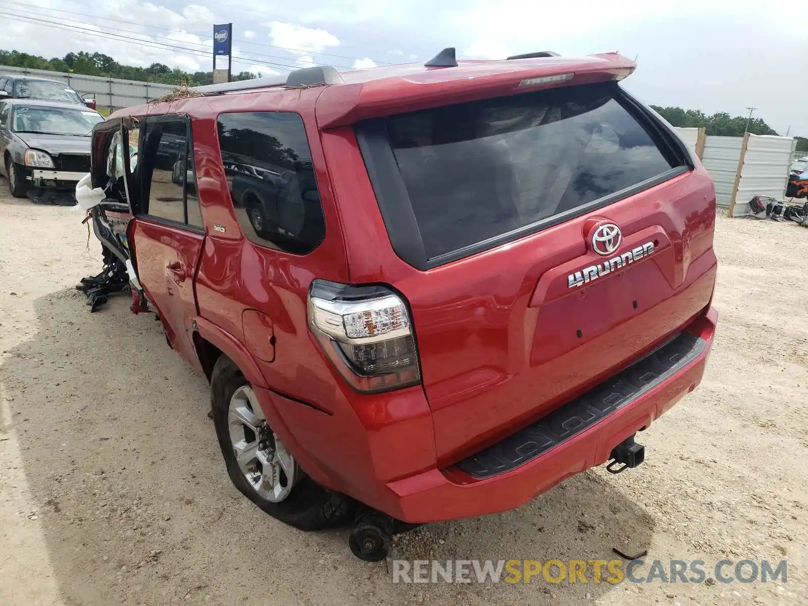 3 Photograph of a damaged car JTEZU5JR8K5208506 TOYOTA 4RUNNER 2019