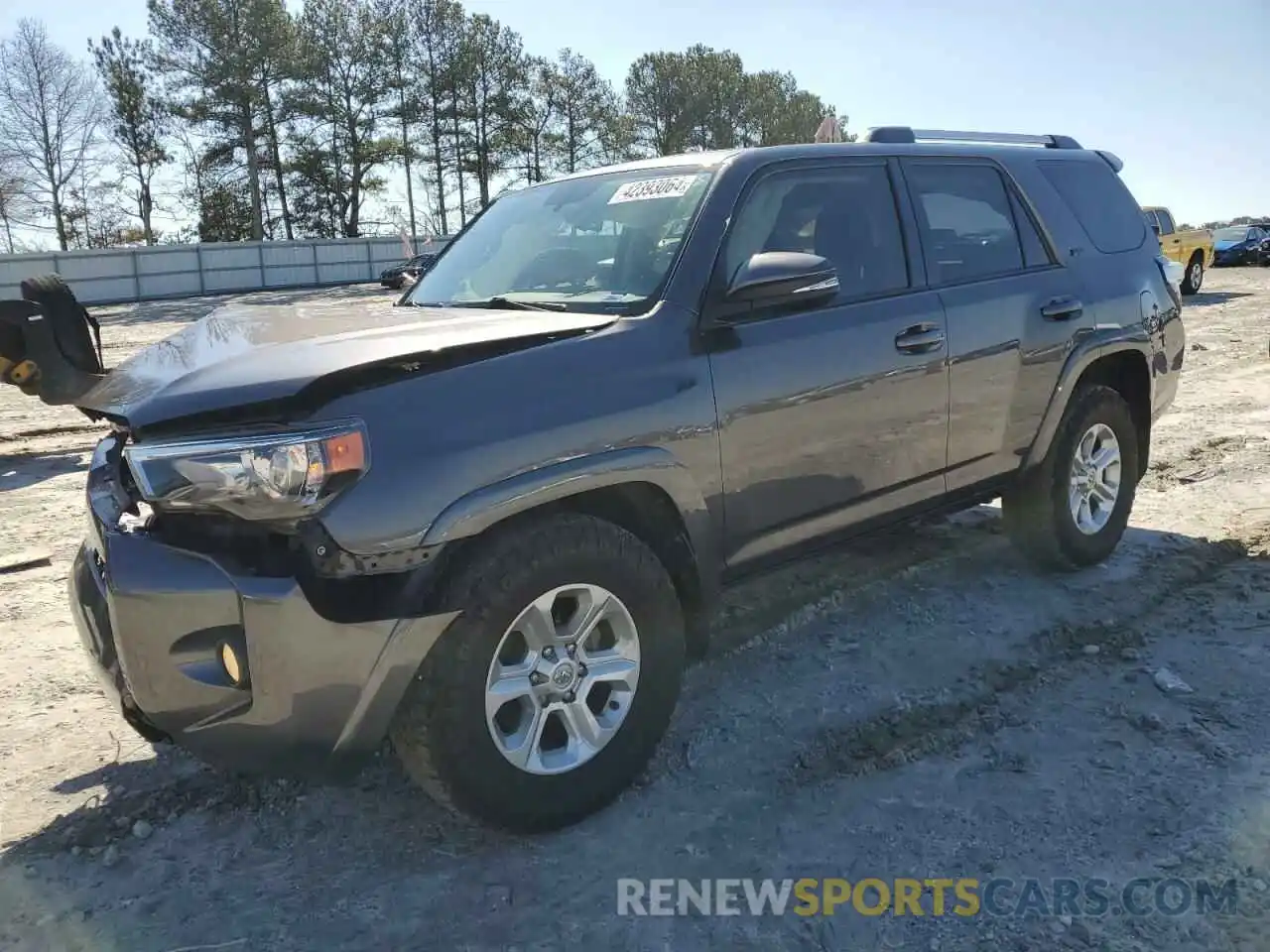 1 Photograph of a damaged car JTEZU5JR8K5209106 TOYOTA 4RUNNER 2019