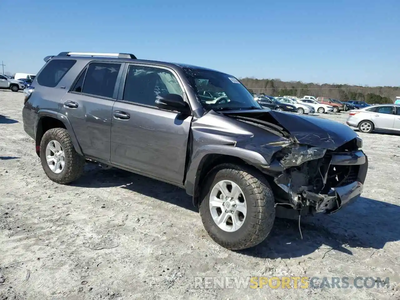 4 Photograph of a damaged car JTEZU5JR8K5209106 TOYOTA 4RUNNER 2019