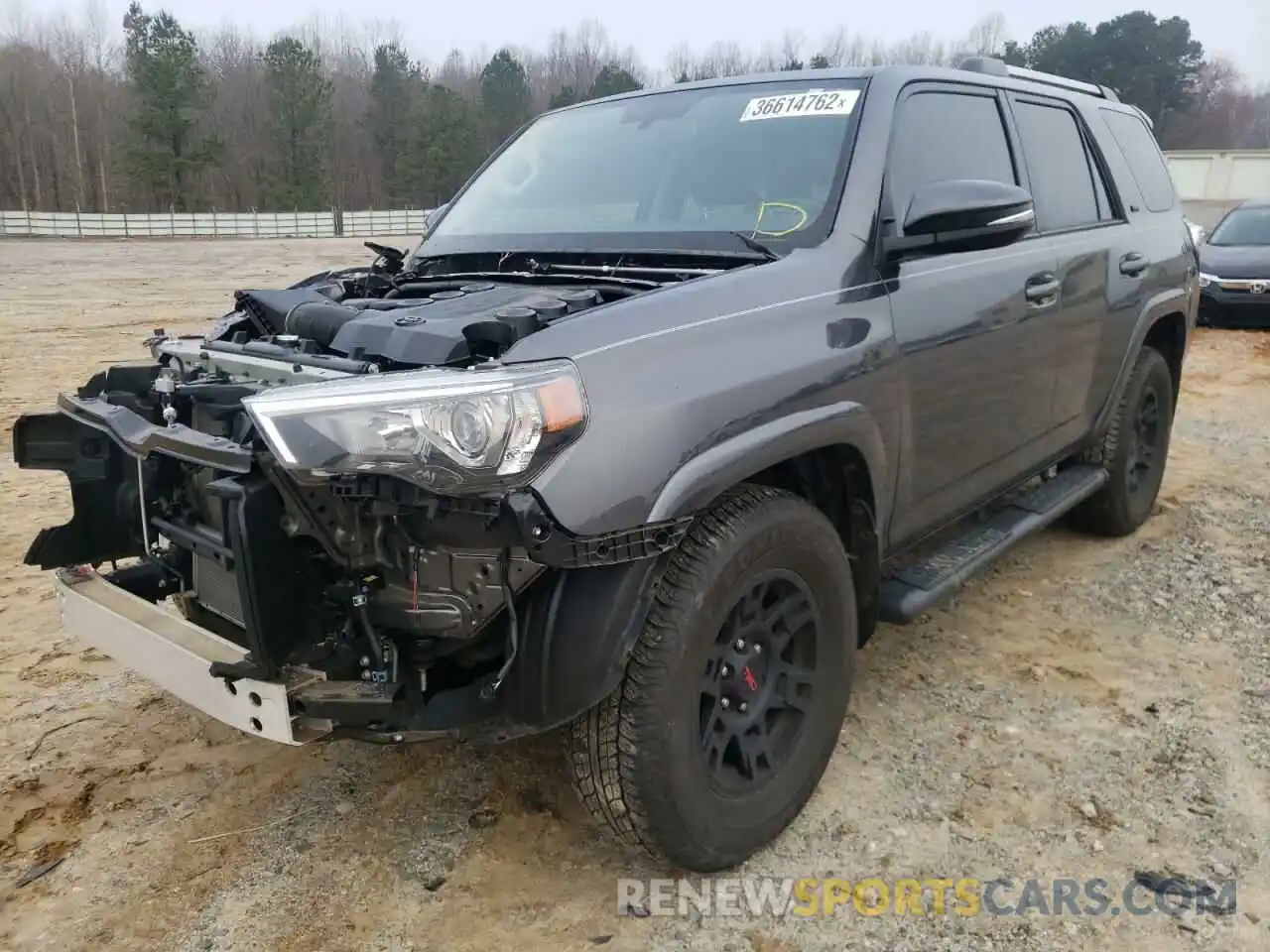 2 Фотография поврежденного автомобиля JTEZU5JR8K5210689 TOYOTA 4RUNNER 2019