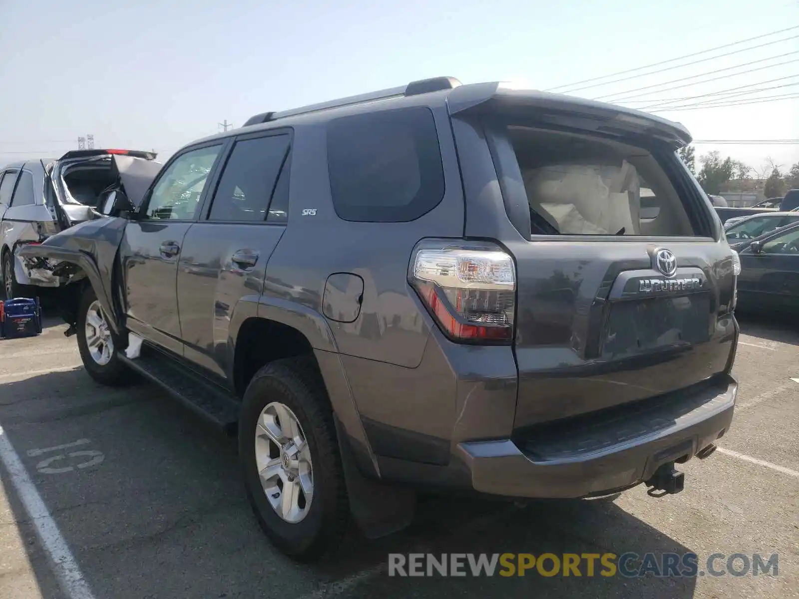 3 Фотография поврежденного автомобиля JTEZU5JR9K5191585 TOYOTA 4RUNNER 2019