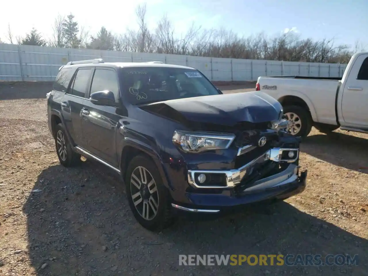 1 Photograph of a damaged car JTEZU5JR9K5193305 TOYOTA 4RUNNER 2019