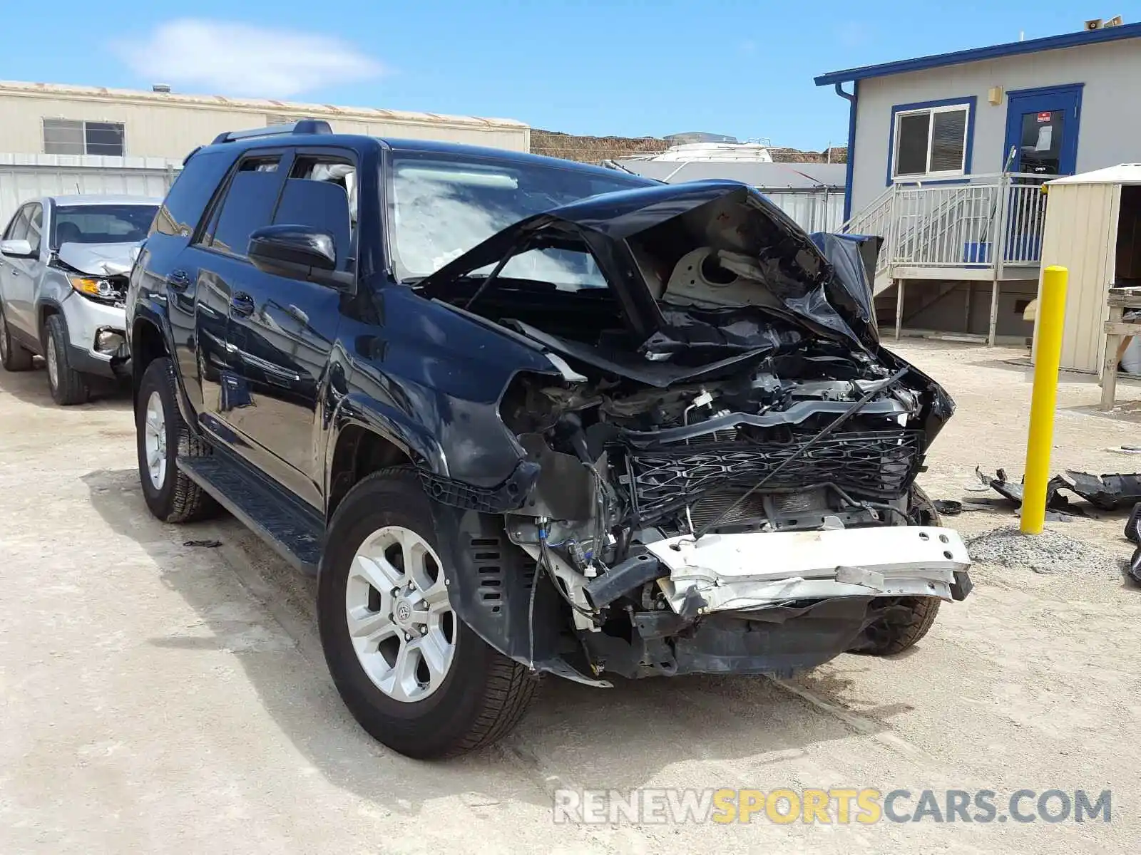 1 Photograph of a damaged car JTEZU5JR9K5193790 TOYOTA 4RUNNER 2019