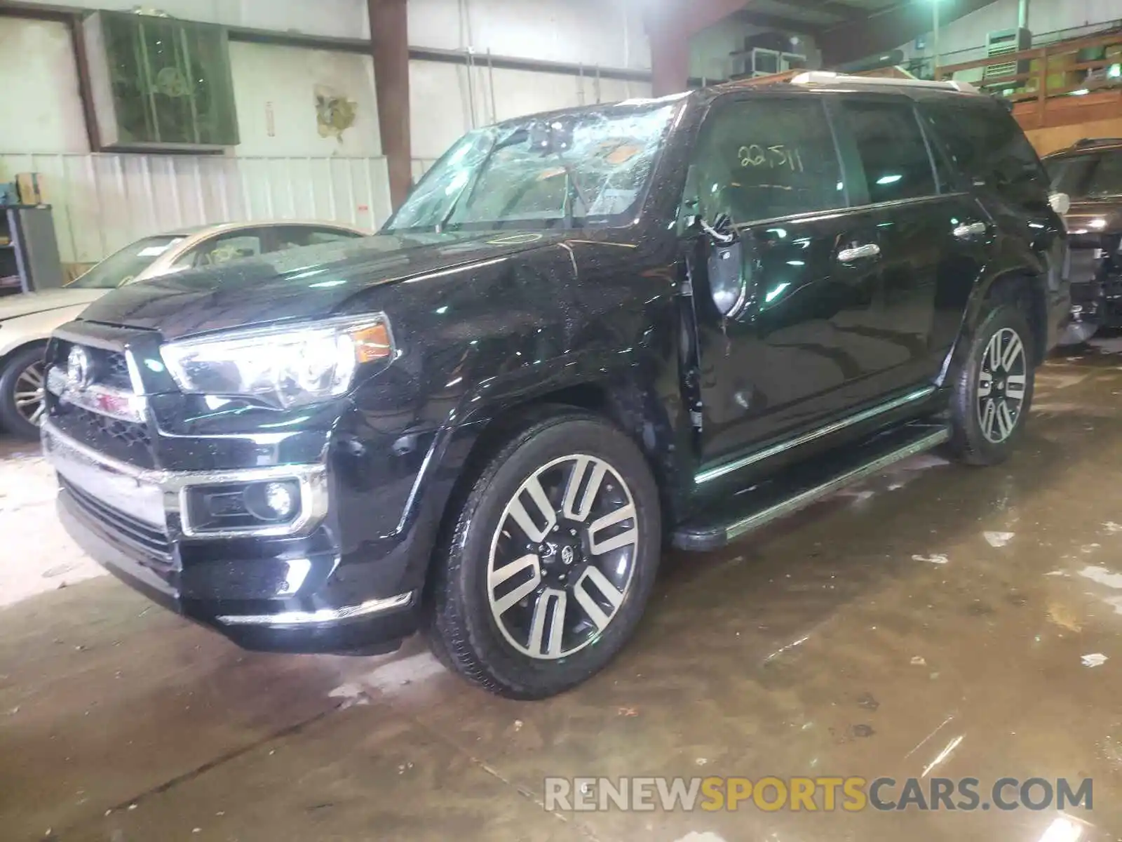 2 Photograph of a damaged car JTEZU5JR9K5194406 TOYOTA 4RUNNER 2019