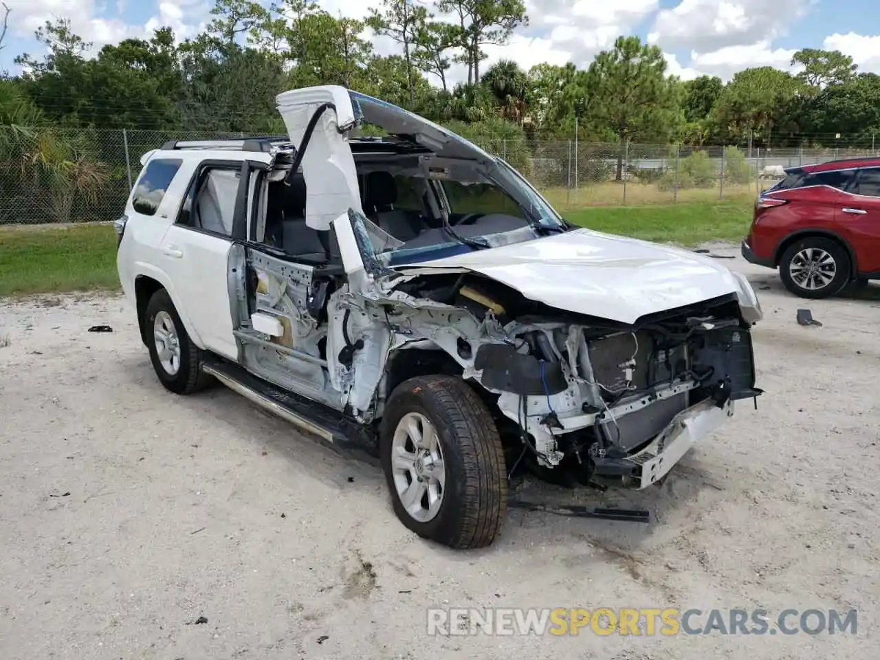 1 Photograph of a damaged car JTEZU5JR9K5194907 TOYOTA 4RUNNER 2019