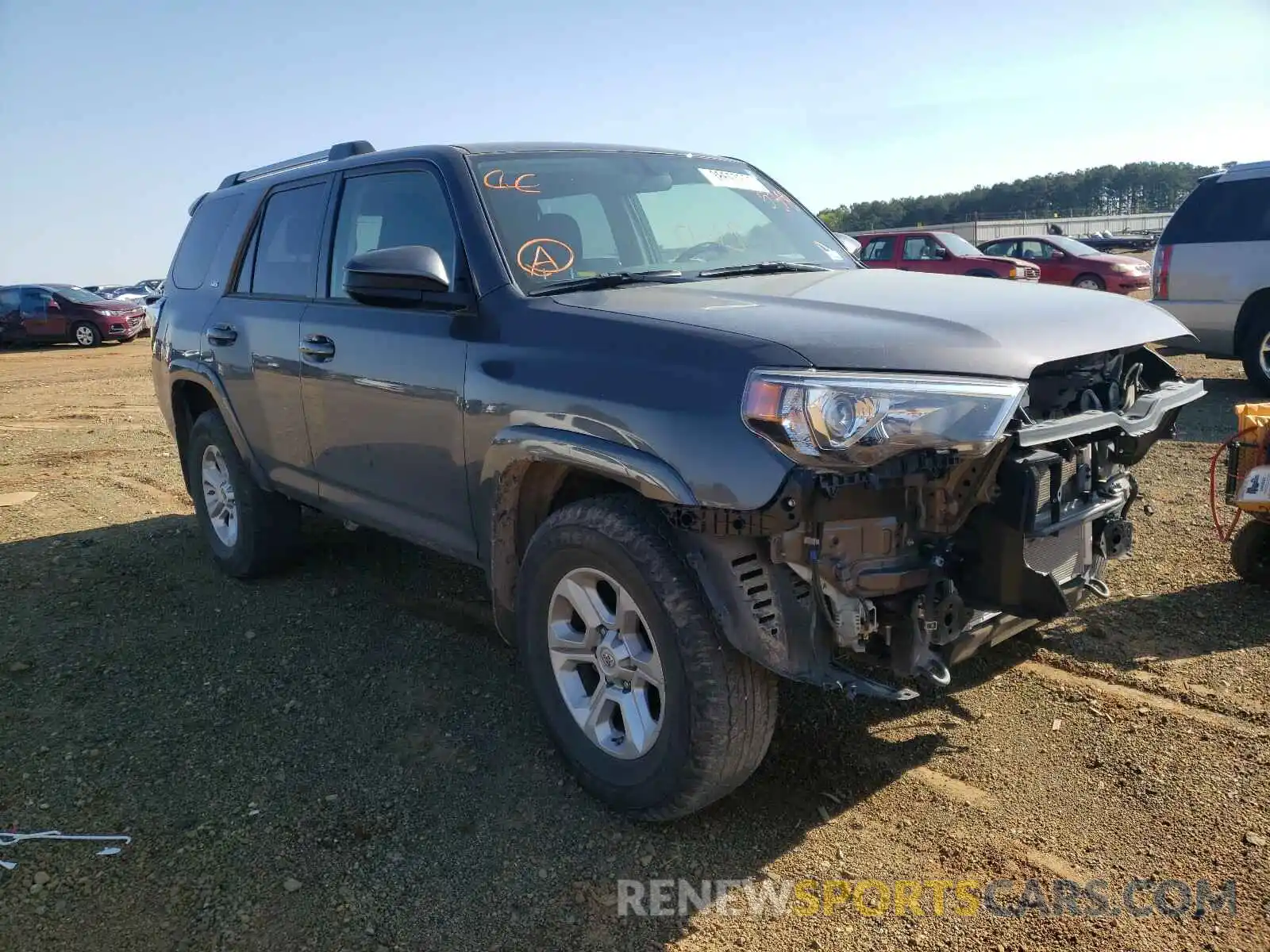 1 Фотография поврежденного автомобиля JTEZU5JR9K5195359 TOYOTA 4RUNNER 2019