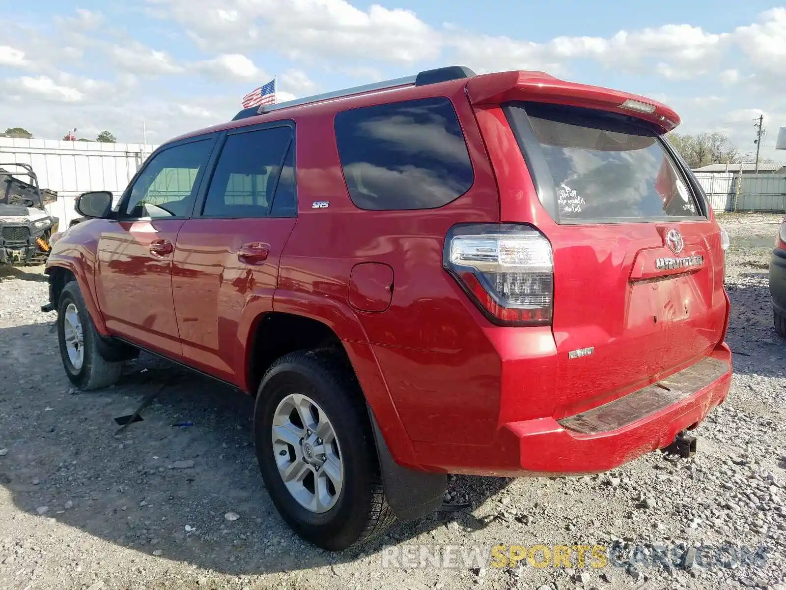 3 Photograph of a damaged car JTEZU5JR9K5196821 TOYOTA 4RUNNER 2019