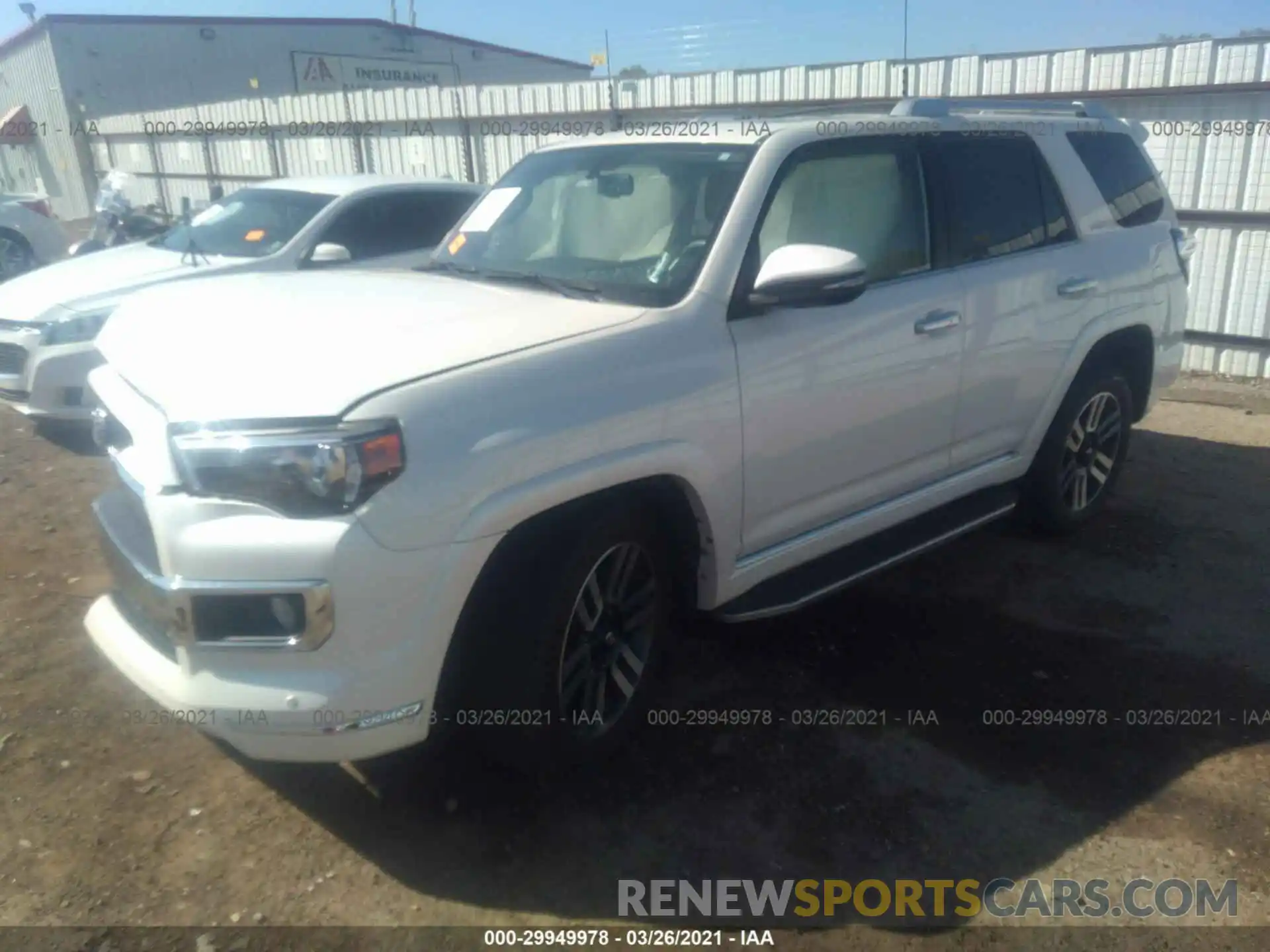 2 Photograph of a damaged car JTEZU5JR9K5197046 TOYOTA 4RUNNER 2019