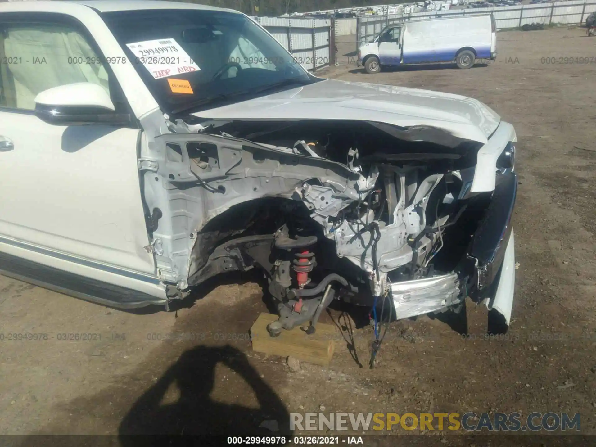 6 Photograph of a damaged car JTEZU5JR9K5197046 TOYOTA 4RUNNER 2019