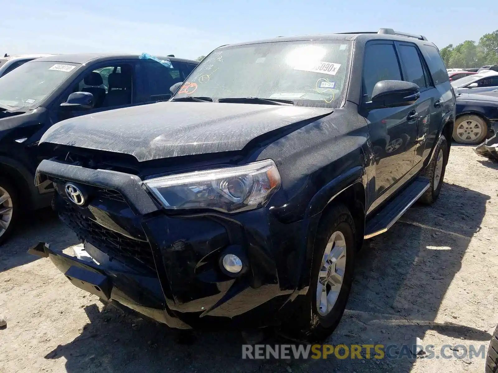 2 Photograph of a damaged car JTEZU5JR9K5200527 TOYOTA 4RUNNER 2019