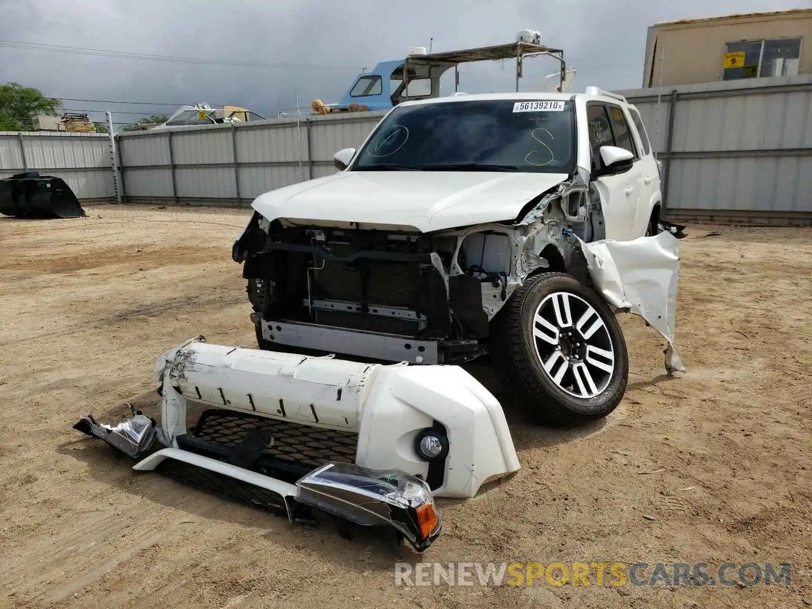 2 Photograph of a damaged car JTEZU5JR9K5201810 TOYOTA 4RUNNER 2019