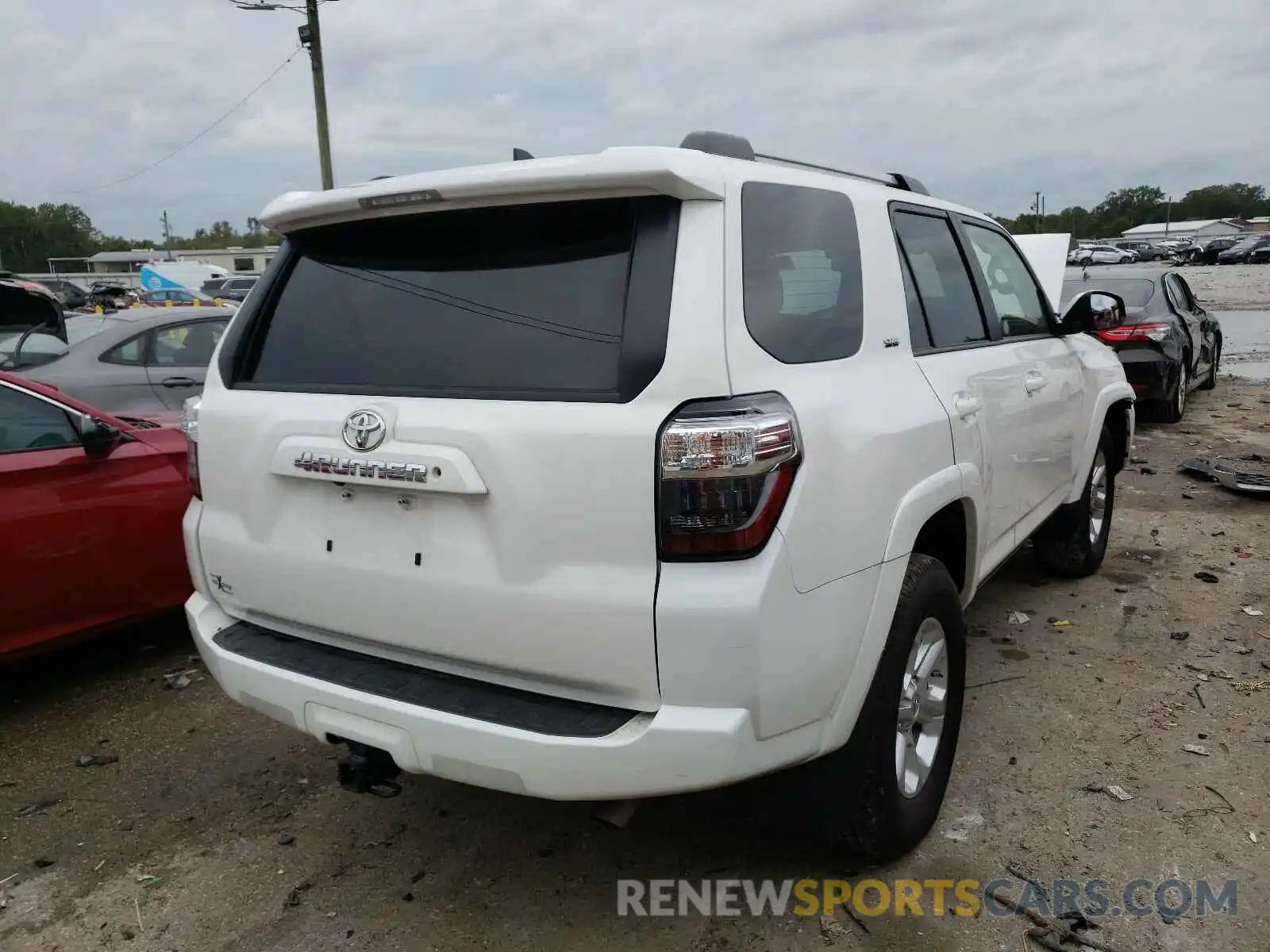 4 Фотография поврежденного автомобиля JTEZU5JR9K5203265 TOYOTA 4RUNNER 2019