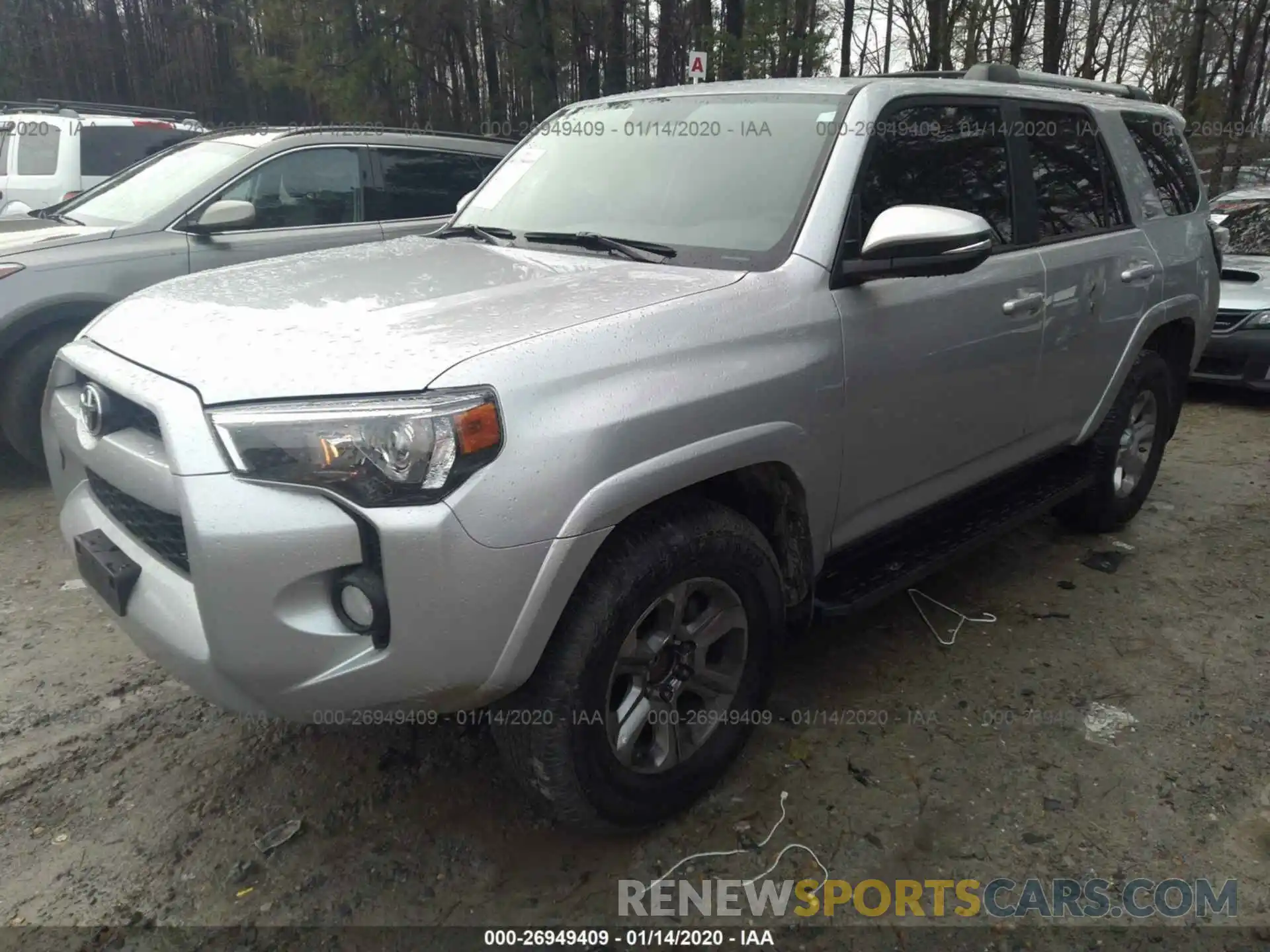 2 Photograph of a damaged car JTEZU5JR9K5204898 TOYOTA 4RUNNER 2019