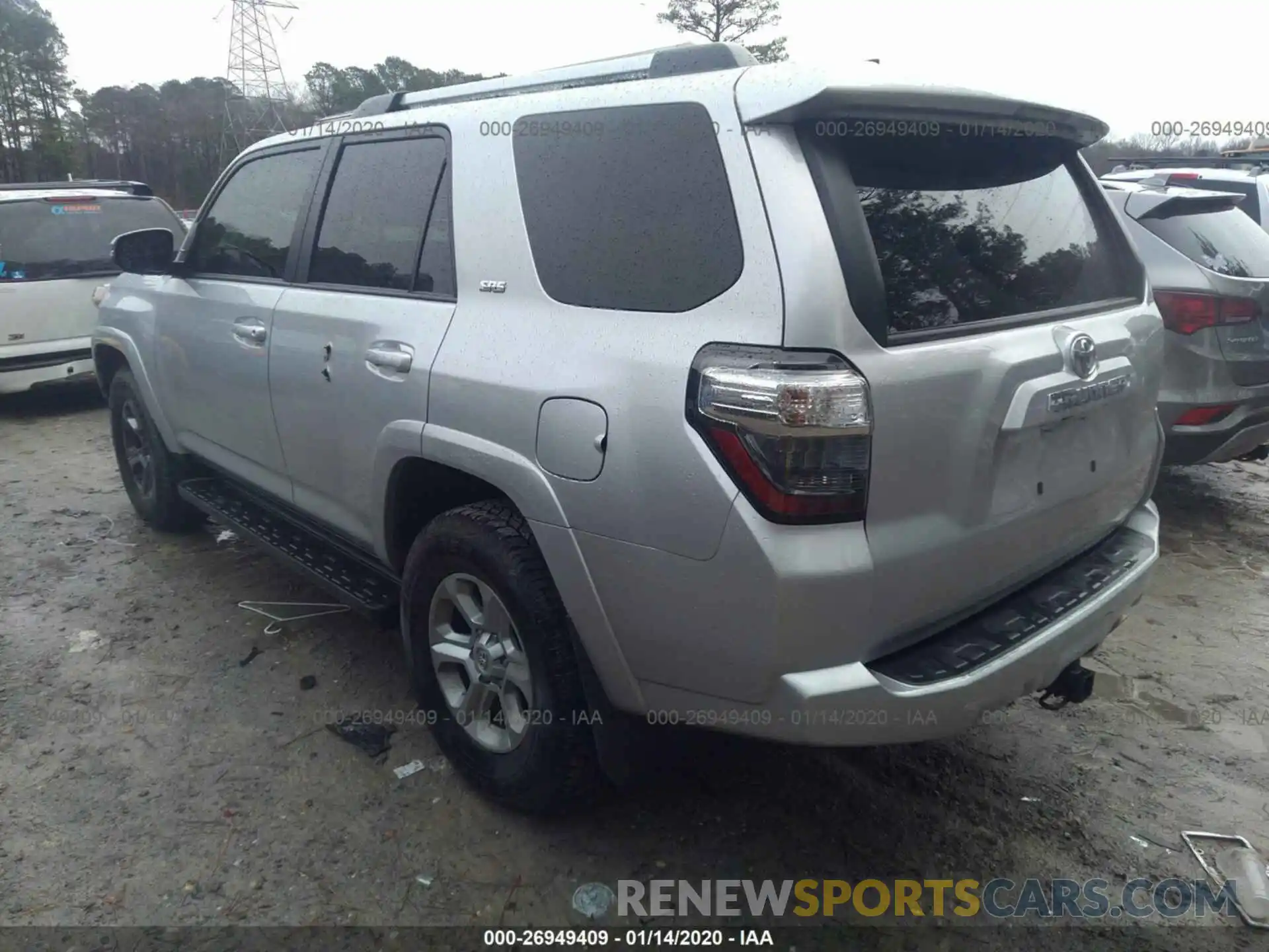 3 Фотография поврежденного автомобиля JTEZU5JR9K5204898 TOYOTA 4RUNNER 2019