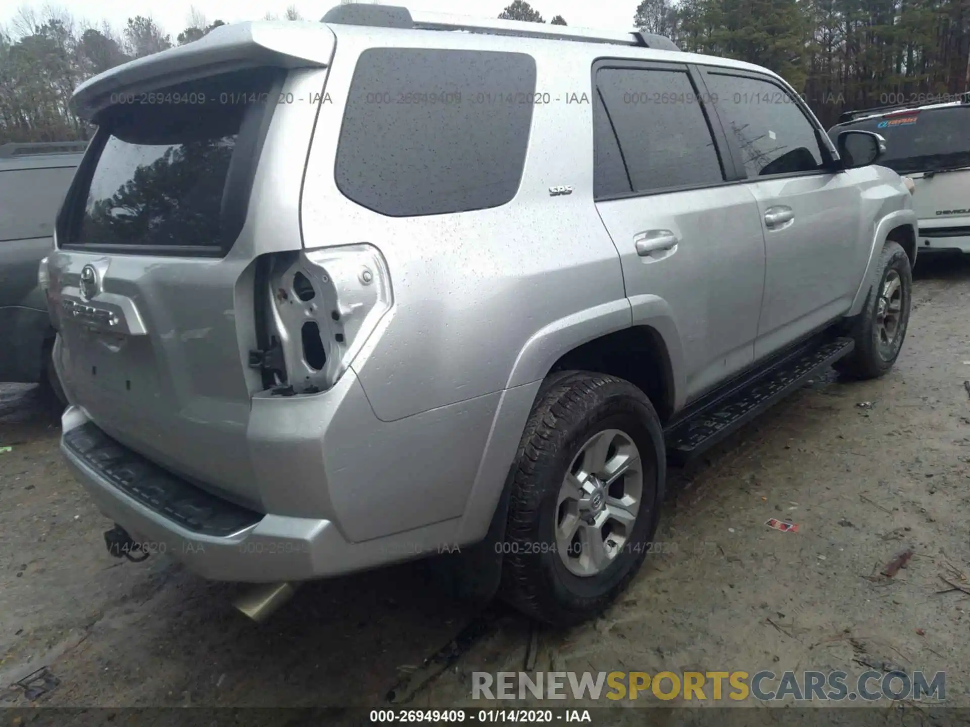 4 Фотография поврежденного автомобиля JTEZU5JR9K5204898 TOYOTA 4RUNNER 2019