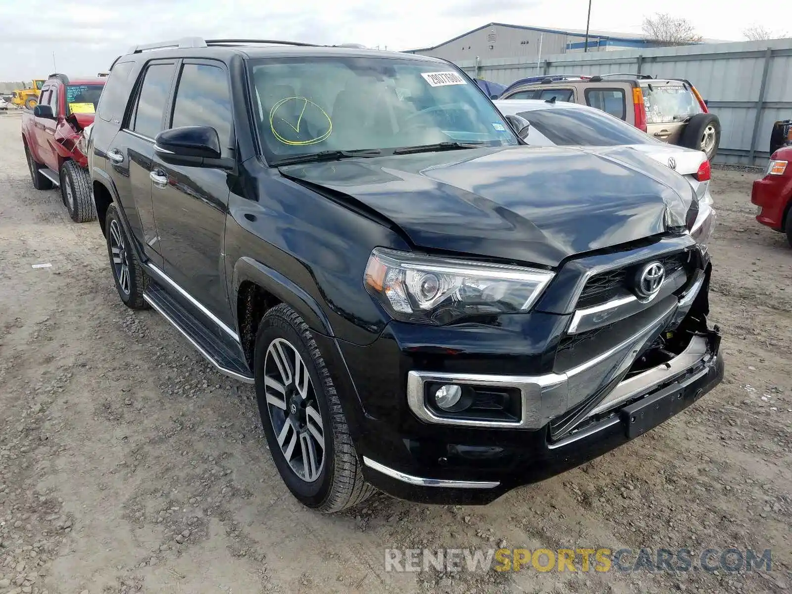 1 Фотография поврежденного автомобиля JTEZU5JR9K5205632 TOYOTA 4RUNNER 2019