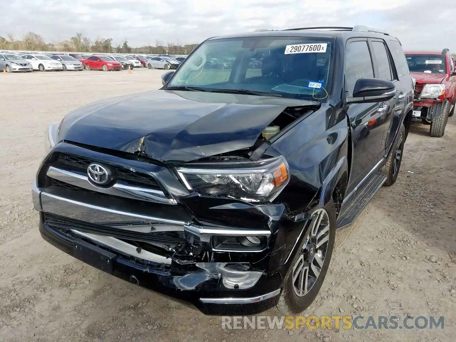 2 Photograph of a damaged car JTEZU5JR9K5205632 TOYOTA 4RUNNER 2019